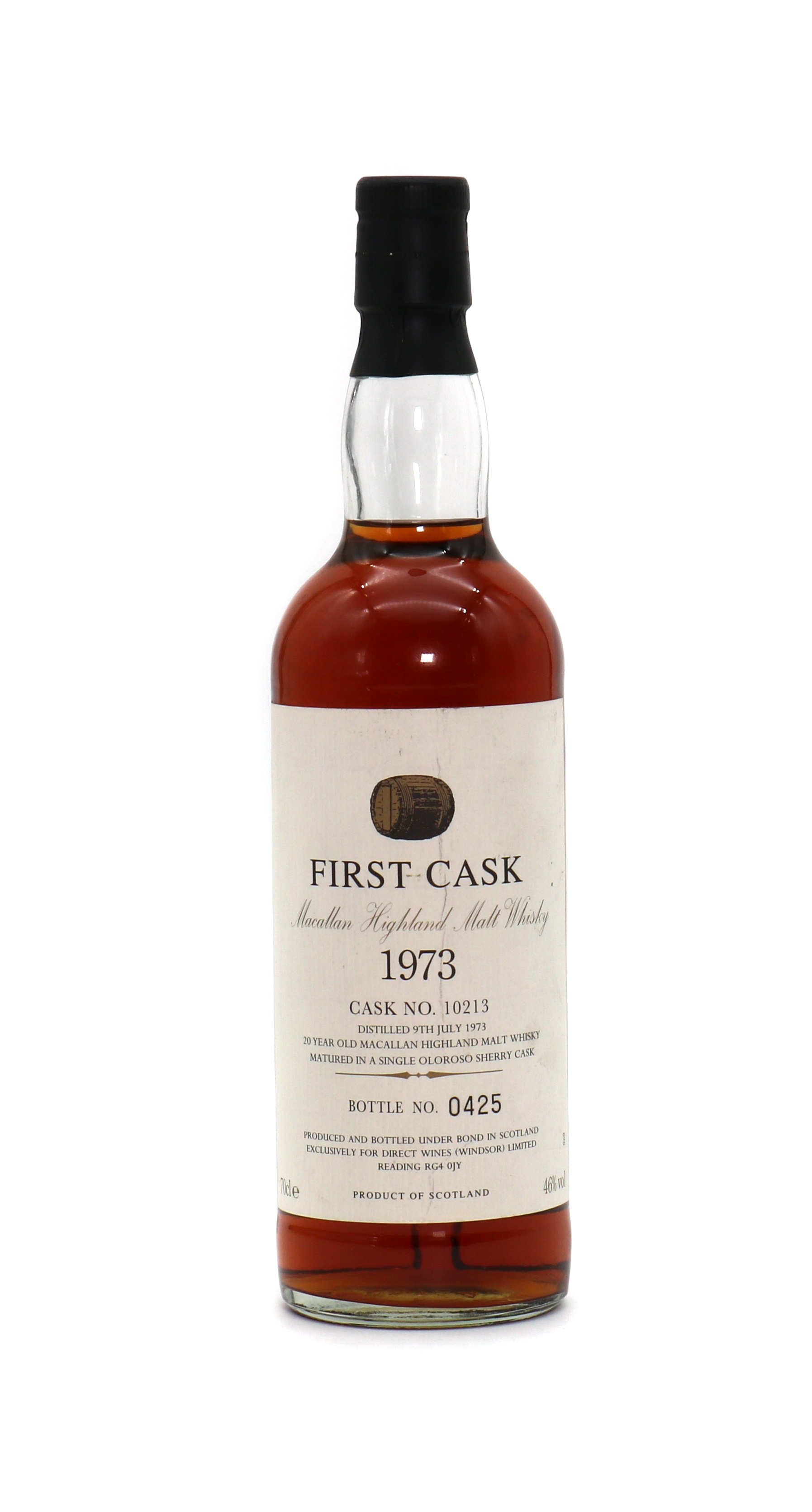 The Macallan - 20 years old - 1973 (£1,038.40)